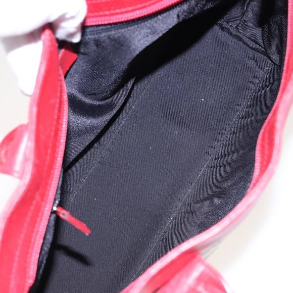 GUCCI GG Canvas Hand Bag Beige Red 002 1119 Auth 79632 - Picture 11 of 16